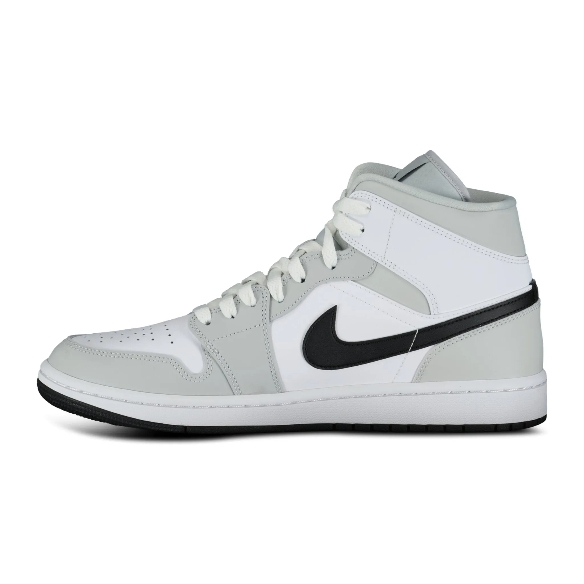 1 Mid Light Smoke Grey Trainers