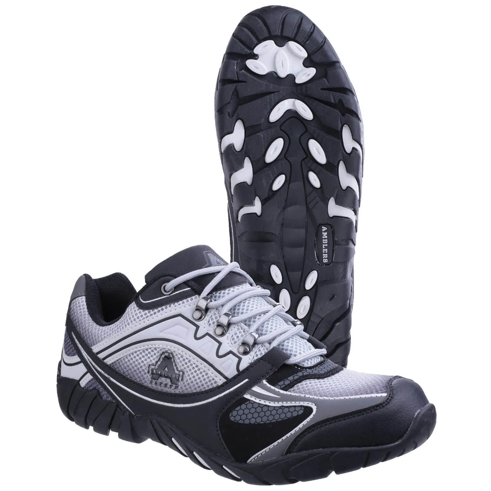 Amblers Fs702 Granite Vegan Anti-Static Lace-Up Safety Trainers