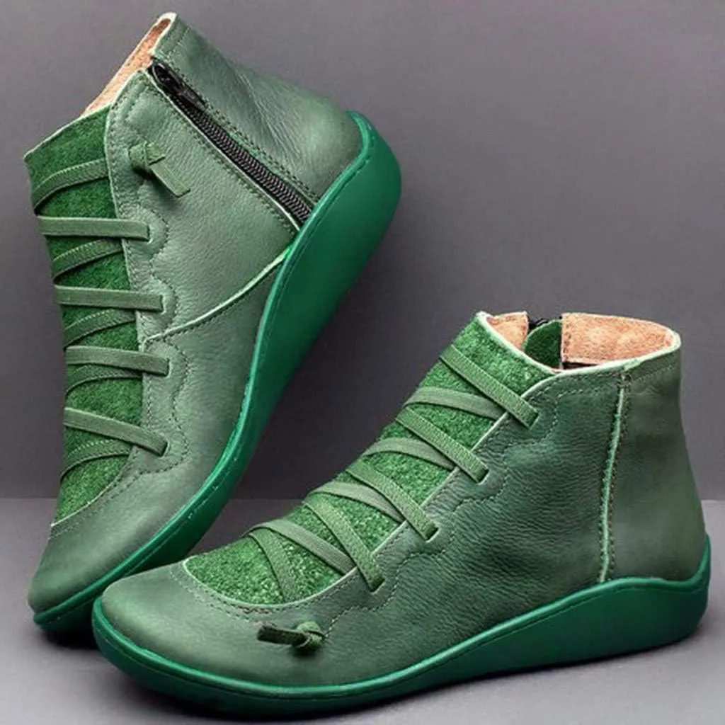 Ankle Boots for Women Wide Ankle Booties for Women Dress Ankle Boots for Women Womens Bootie with Heel Comfy Soft Cover Heel Square Toe Slip On Side Zipper