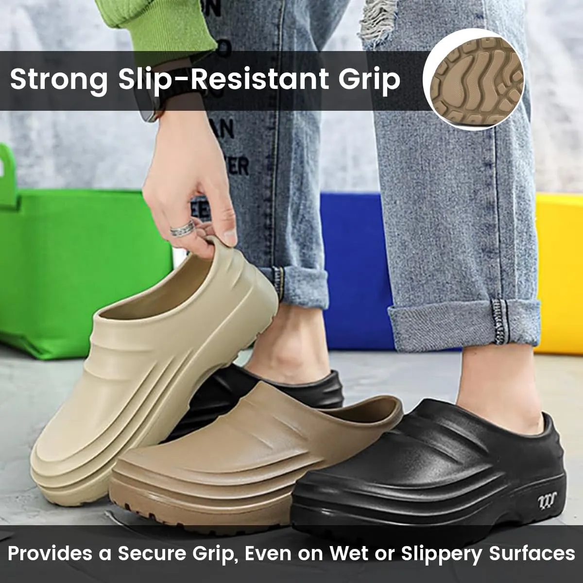 Armadillo Clogs Women Men, Armadillo Work Shoes Torrey Classic Healthy & Non-Slip Comfort Clogs for Chef Nurse