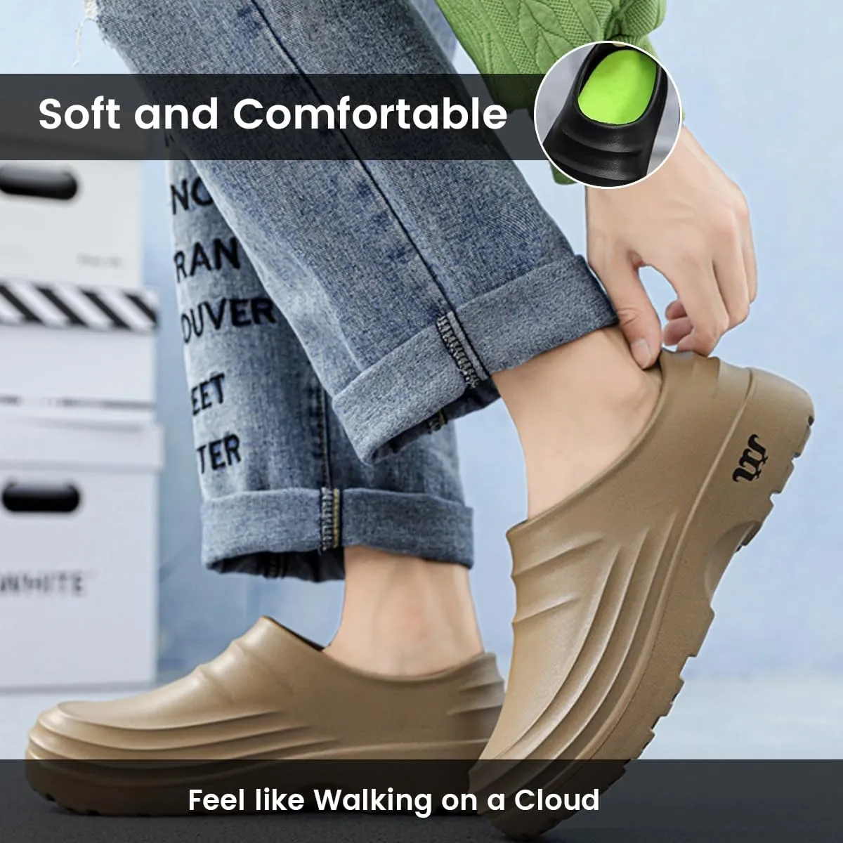 Armadillo Clogs Women Men, Armadillo Work Shoes Torrey Classic Healthy & Non-Slip Comfort Clogs for Chef Nurse