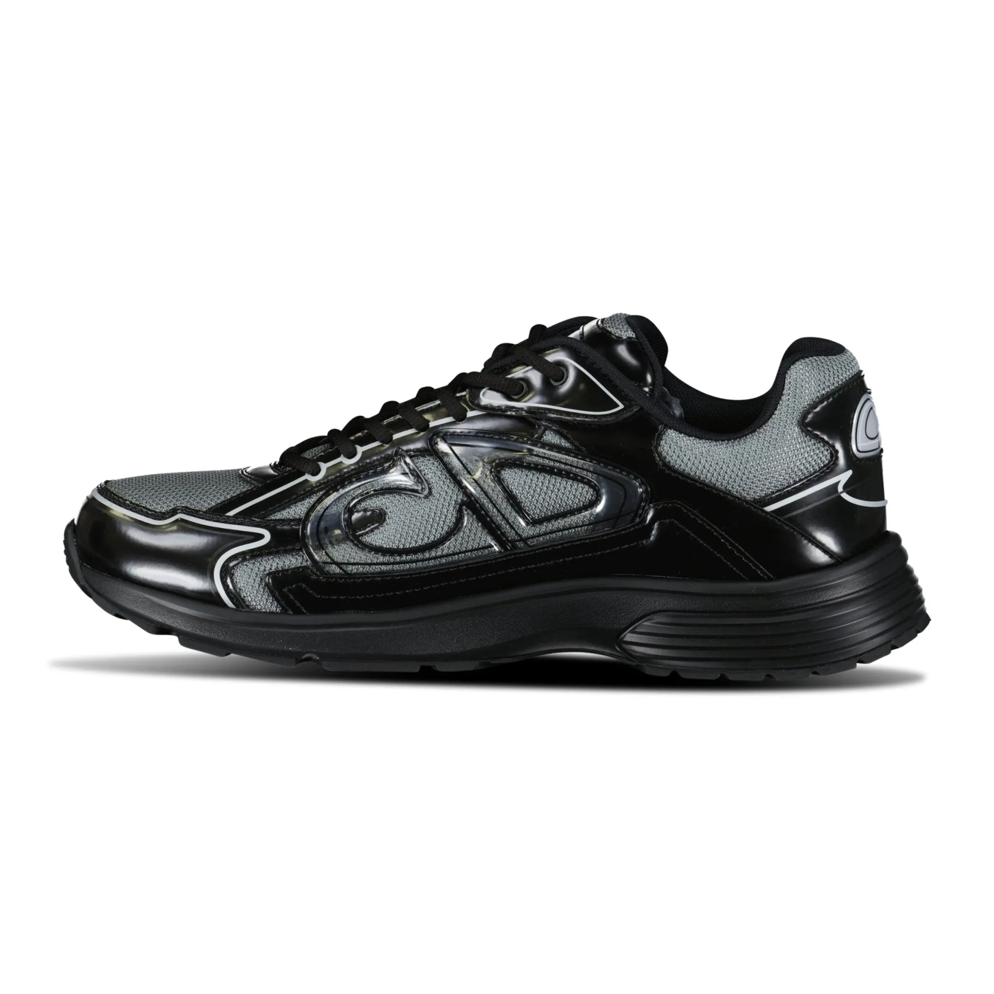 B30 Countdown Sneaker in Light Grey & Black