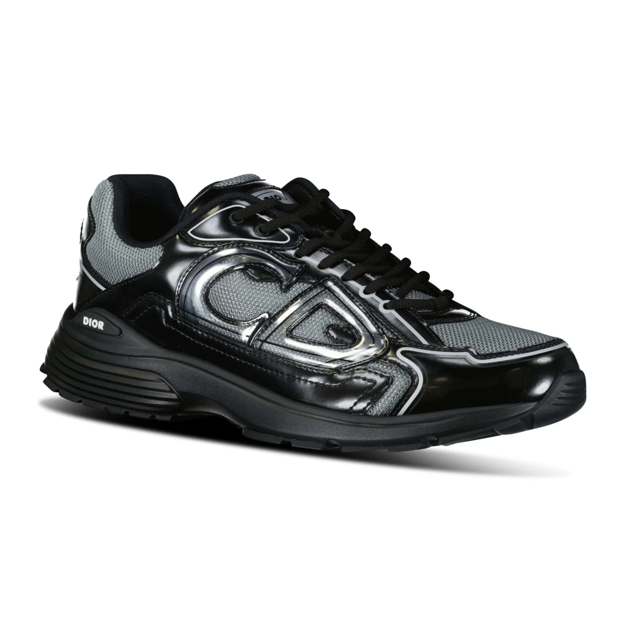B30 Countdown Sneaker in Light Grey & Black
