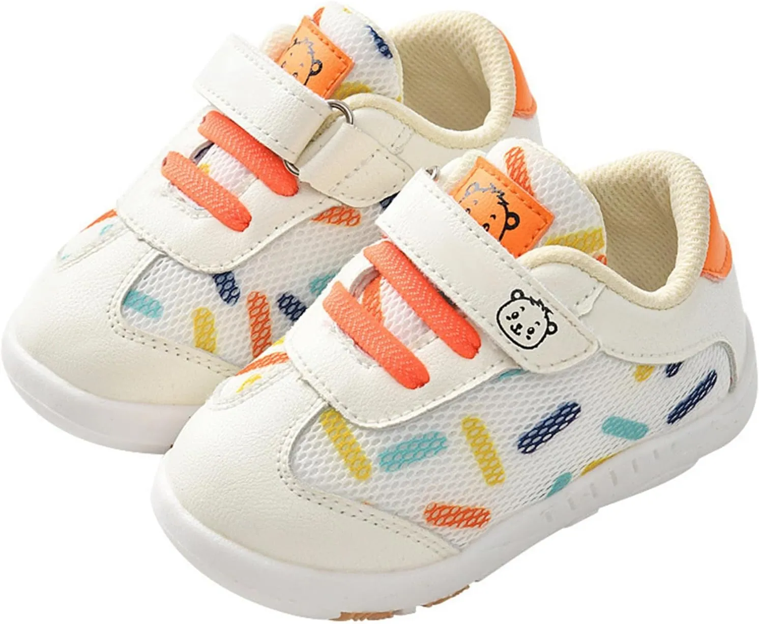 Baby Boy Girl Shoes Breathable Mesh Walking Shoes Lightweight Non-Slip Sneakers Infant First Walkers Tennis Shoes