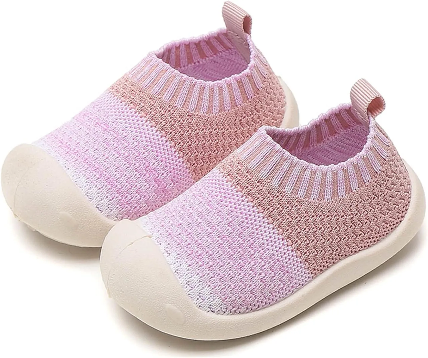 Baby Sneakers Girls Boys Lightweight Breathable Mesh First Walkers Shoes Warm Elastic Sock Shoes Indoor Outdoor