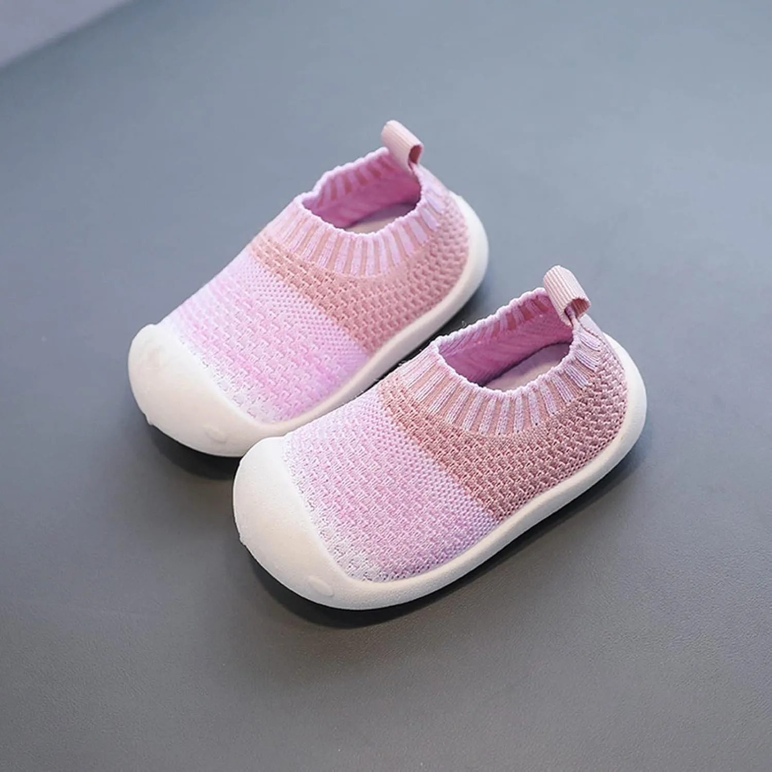 Baby Sneakers Girls Boys Lightweight Breathable Mesh First Walkers Shoes Warm Elastic Sock Shoes Indoor Outdoor