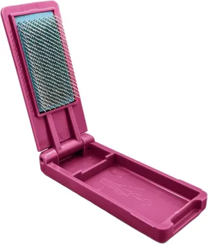 Ballroom Shoe Brush, Compact Design, Don't Brush Me Off! - Pink - So Danca AC50