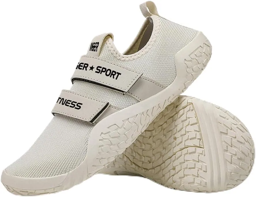 Barefoot Training Shoes for Women Squats Deadlifts & Yoga Non-Slip Minimalist Design for Indoor Workouts Lightweight Flat-Sole Gym Footwear