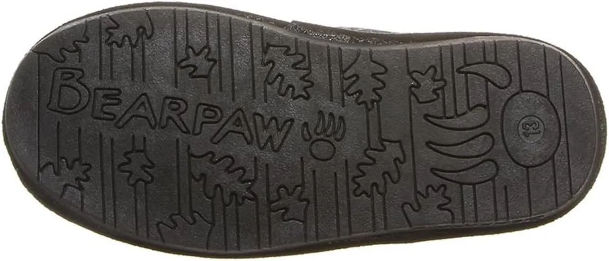 BEARPAW Youth Boshie Multiple Colors | Youth's Boot Classic Suede | Kid's Slip On Boot | Comfortable Winter Boot