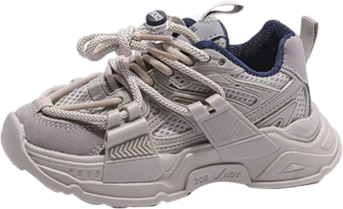 Boys Girls Mesh Slip On Lightweight Running Sneakers Non Slip Kids Tennis Shoes Toddler Sports Shoes Fashion