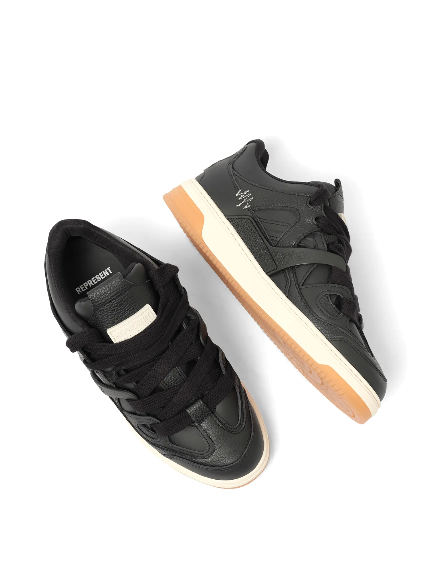 Bully Sneaker in Black/Gum