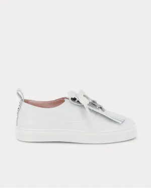 Call Me Vivier leather Bianco Low Top Sneakers