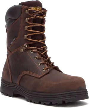 Carolina Men's CA3534 Surveyor 8Steel Toe Insulated Waterproof Work Boot Dark Brown 8 EE