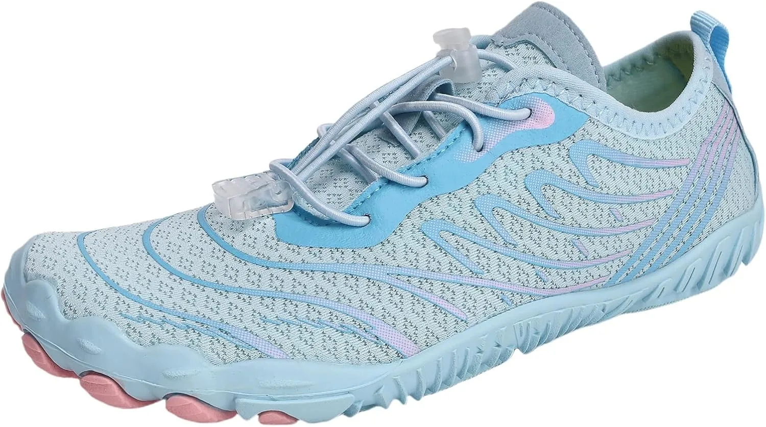 Casual Barefoot Shoes Women Quick Dry Beach Shoes for Walking, Running, Hiking, Yoga Exercise Grounded Footwear Wide Toe Box Low Top Sneakers Breathable Water Socks Lightweight Footwear Summer Shoe