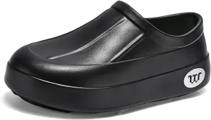Chef Shoes for Men Women Non-Slip Work Clogs Oil Resistant Waterproof Lightweight Kitchen Garden Shoes Unisex