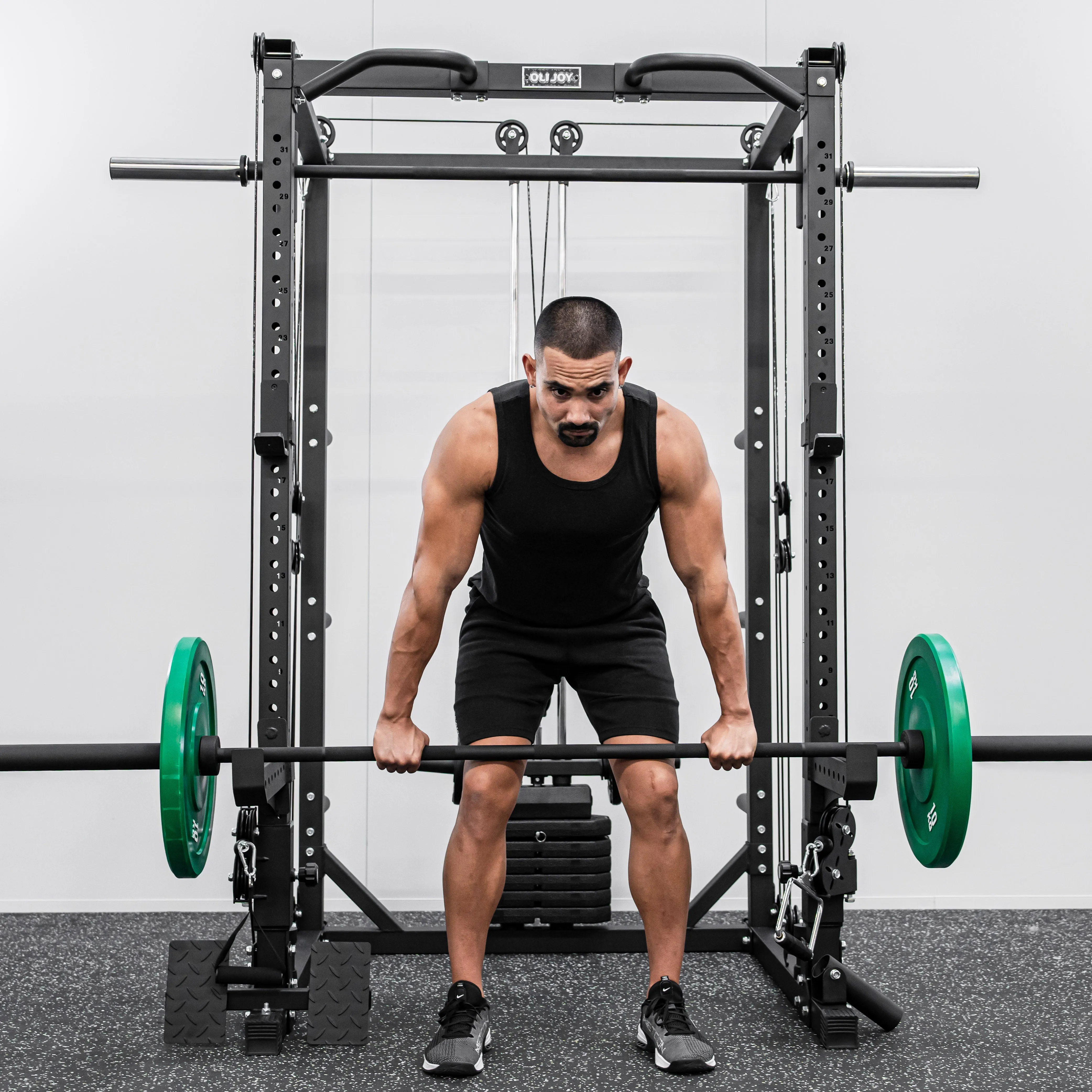 Commercial Grade Smith Machine With Weights Squat Rack Crossover Machine