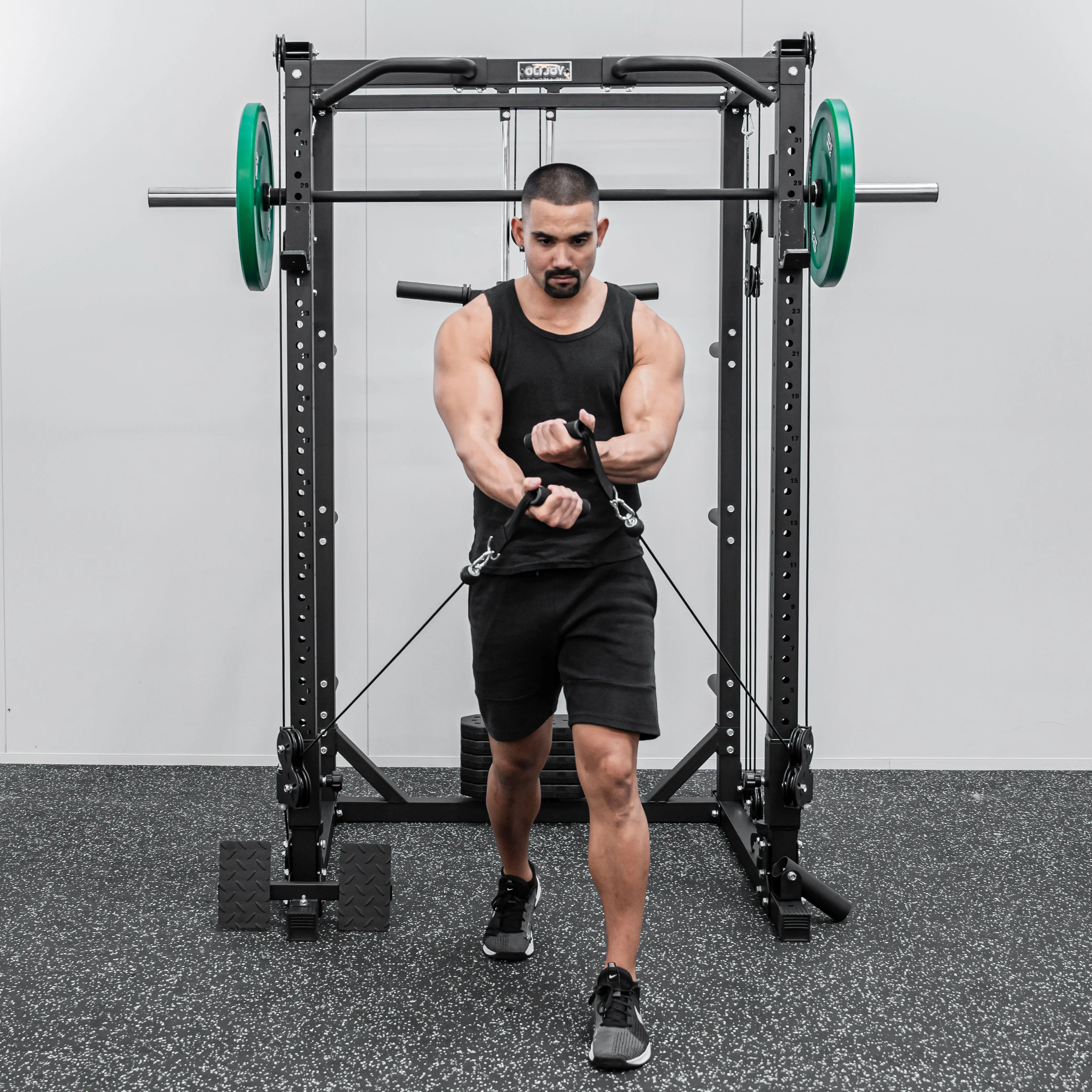 Commercial Grade Smith Machine With Weights Squat Rack Crossover Machine