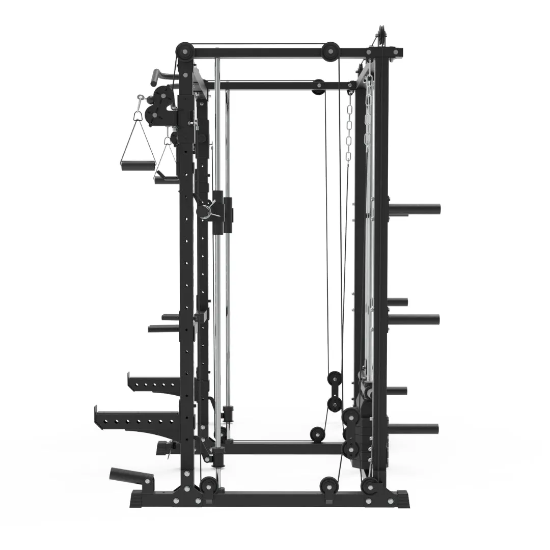 Commercial Grade Smith Machine With Weights Squat Rack Crossover Machine