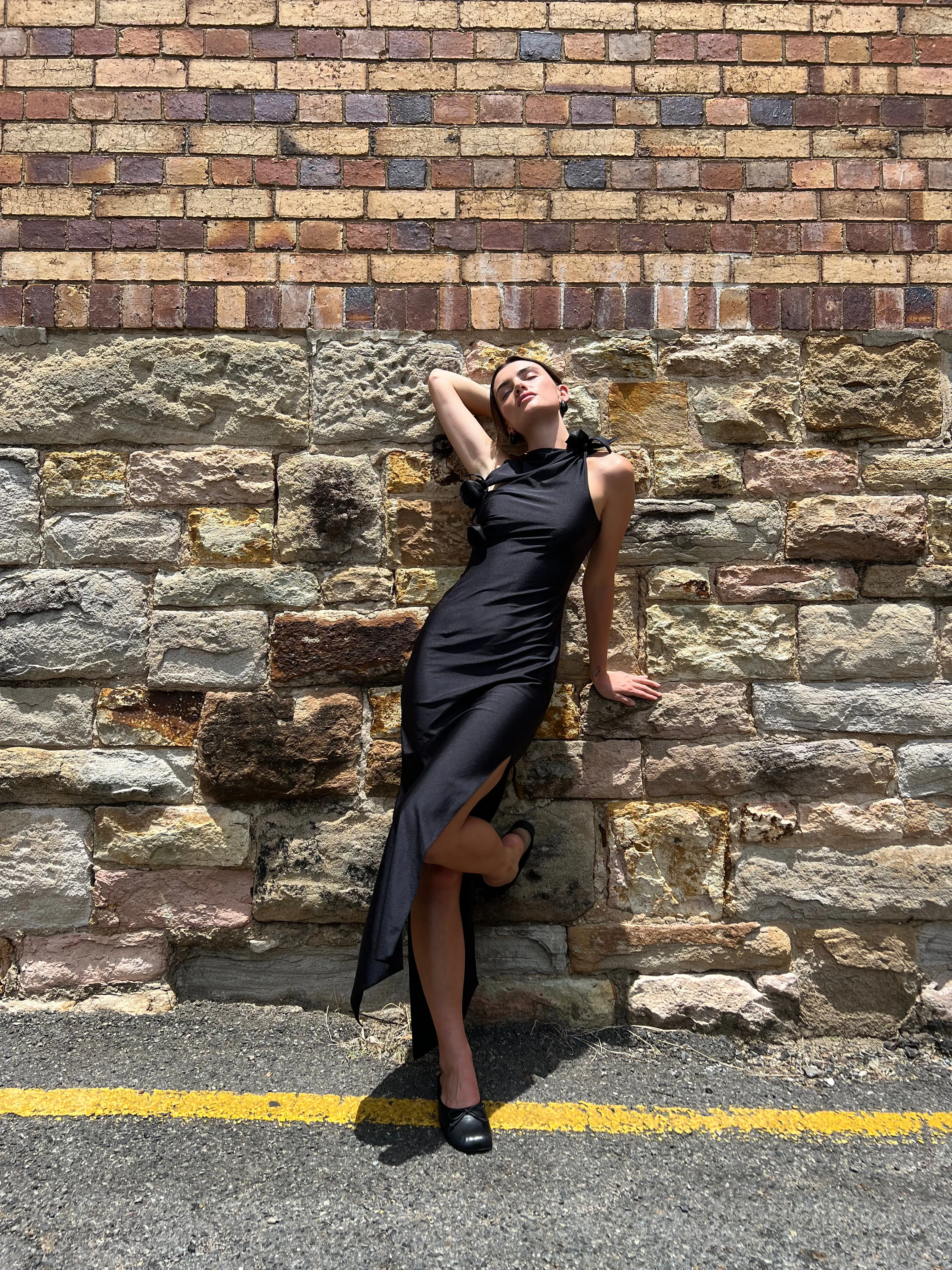 Coperni - Asymmetric Flower Gown