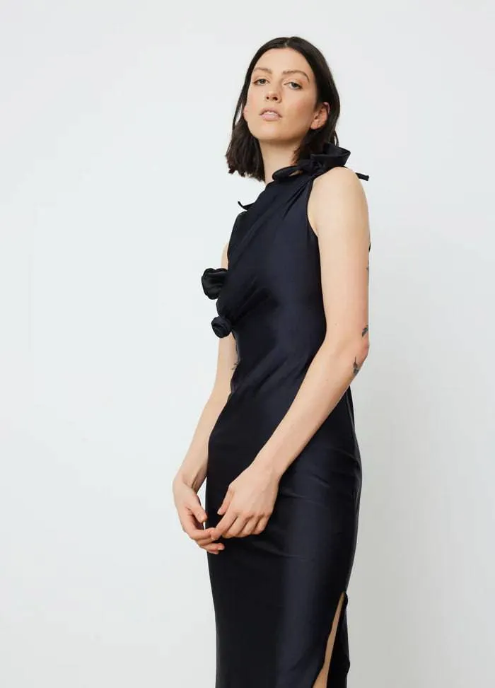 Coperni - Asymmetric Flower Gown