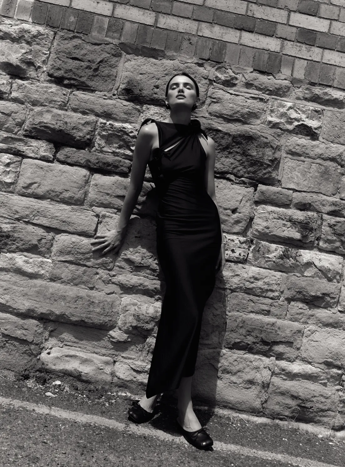 Coperni - Asymmetric Flower Gown