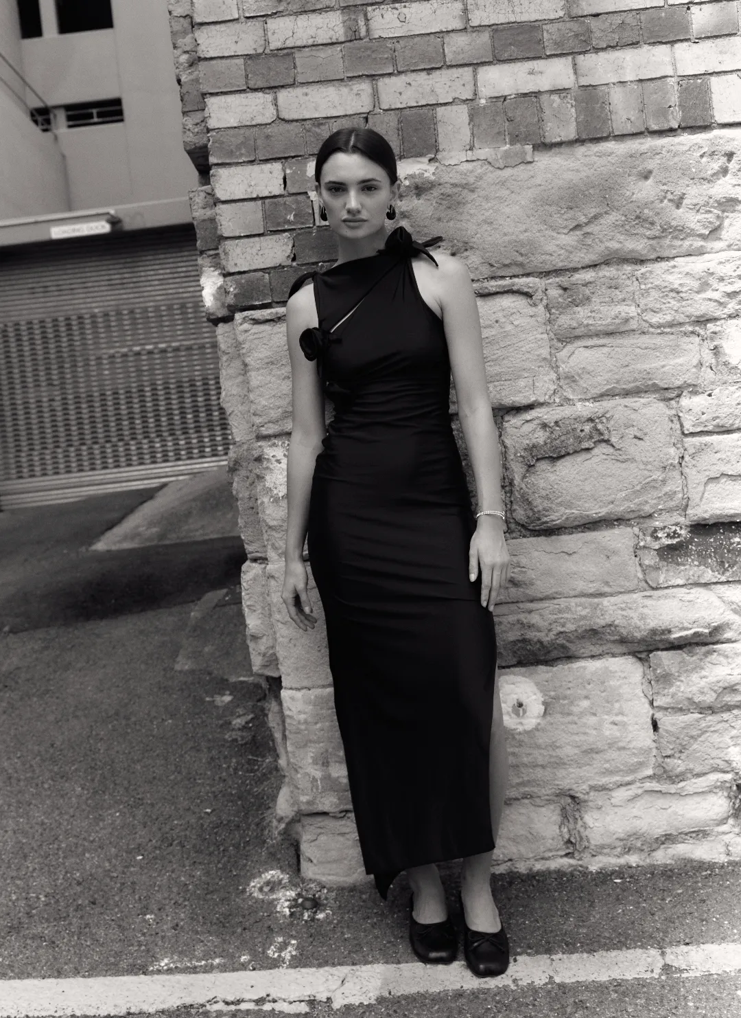 Coperni - Asymmetric Flower Gown