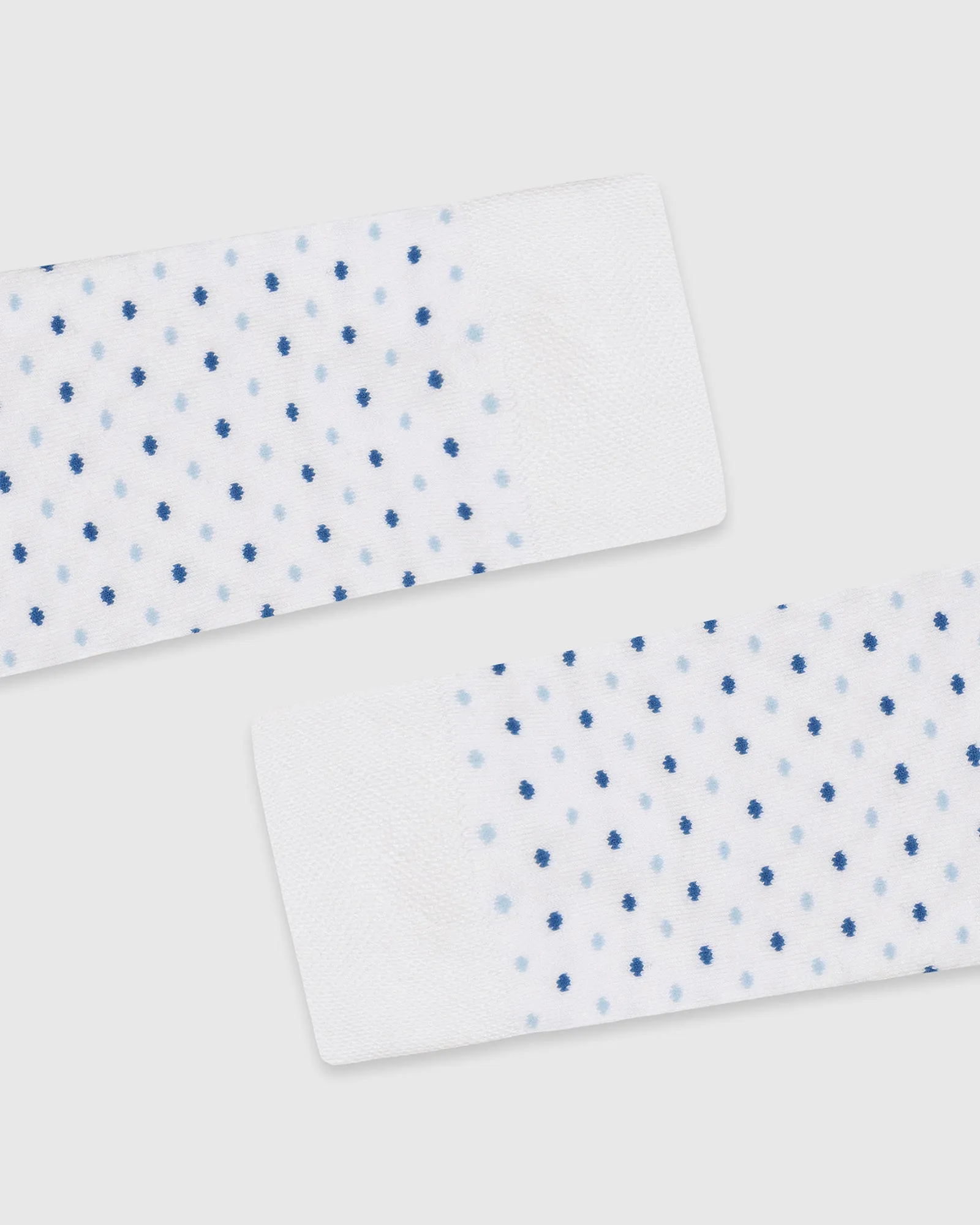 Cotton White Printed Socks - Vika
