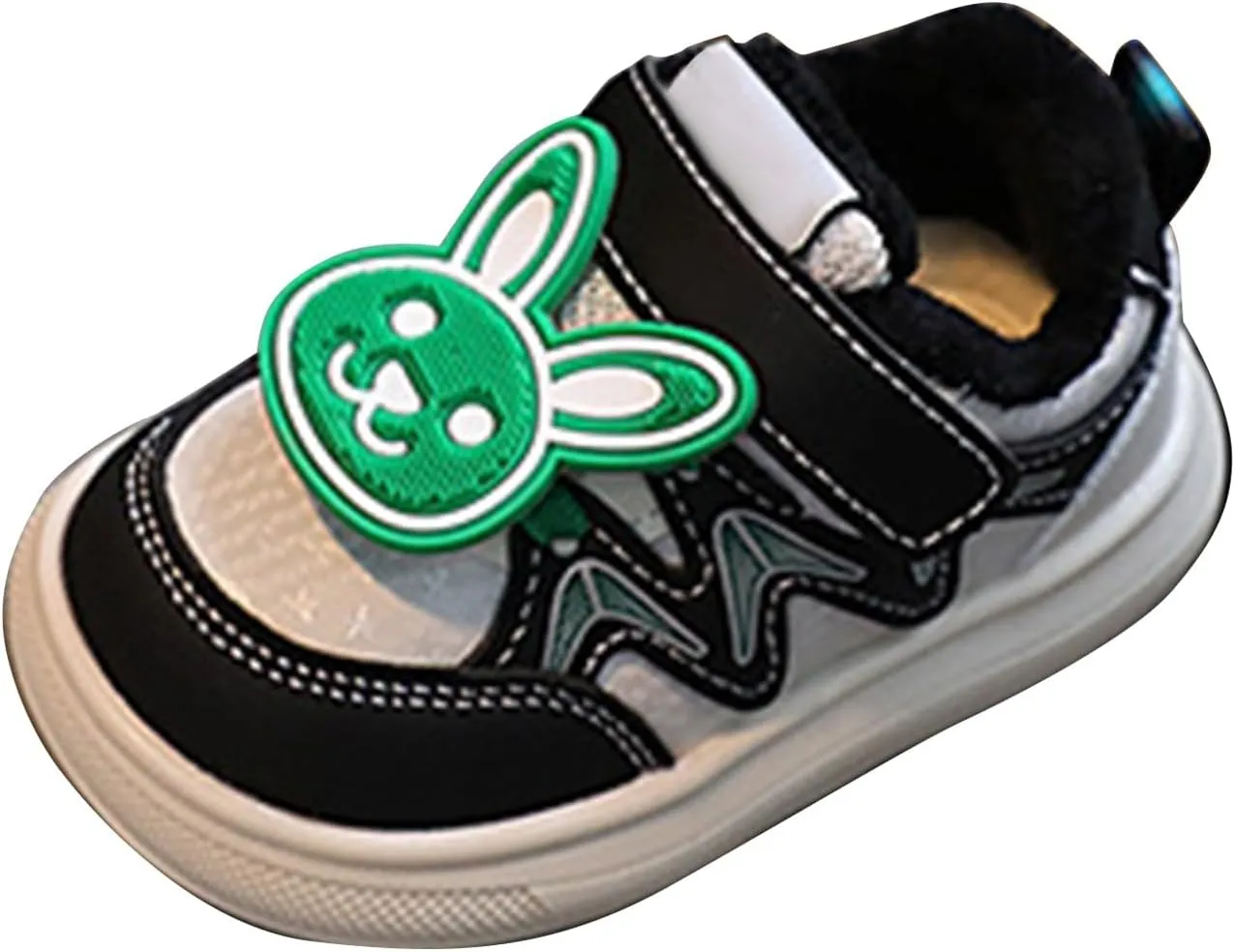 Cute Bunny Sneakers for Infant Girls Boys, Baby Toddler Flat Walking Shoes Lightweight Soft Sport Shoes Toddler Girl