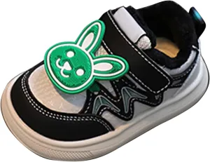 Cute Bunny Sneakers for Infant Girls Boys, Baby Toddler Flat Walking Shoes Lightweight Soft Sport Shoes Toddler Girl