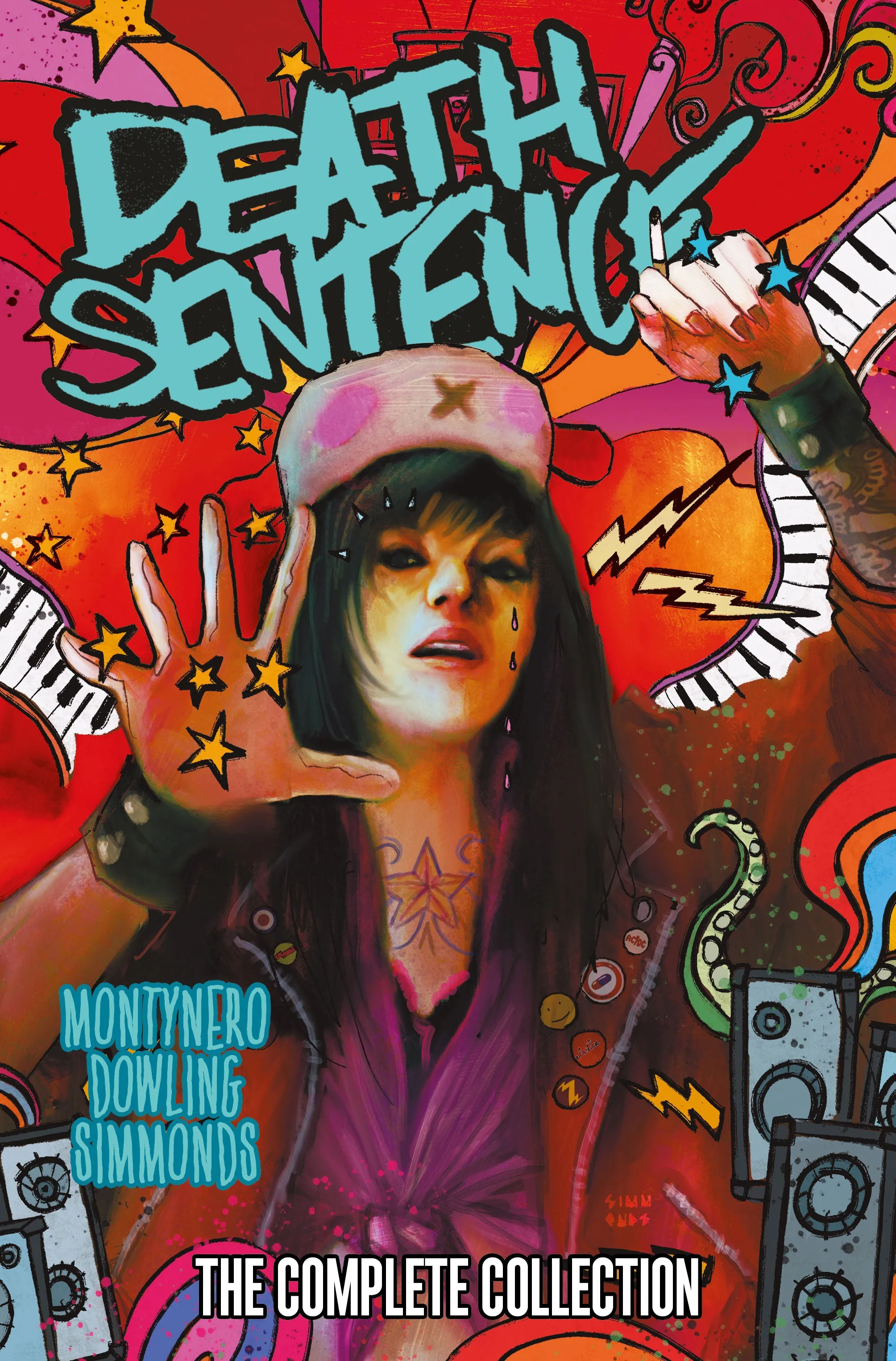 DEATH SENTENCE THE COMPLETE COLLECTION HARDCOVER DIRECT MARKET EXCLUSIVE MARTIN SIMMONDS VARIANT