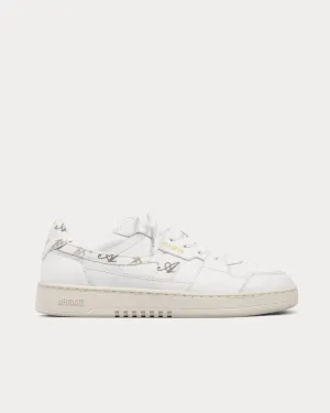 Dice-A Monogram '10 year Anniversay' White / Beige Low Top Sneakers