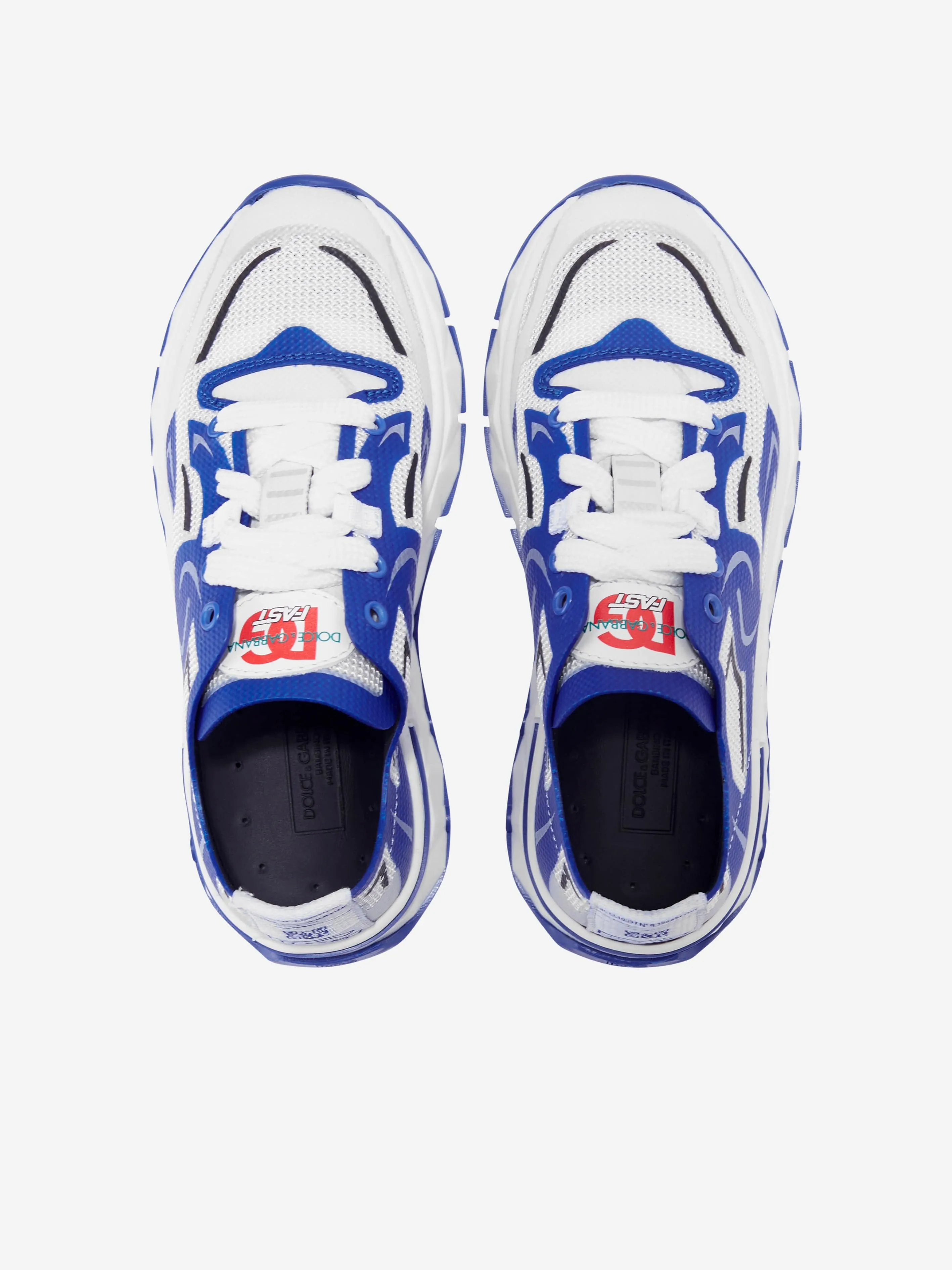 Dolce & Gabbana Boys Logo Trainers in White