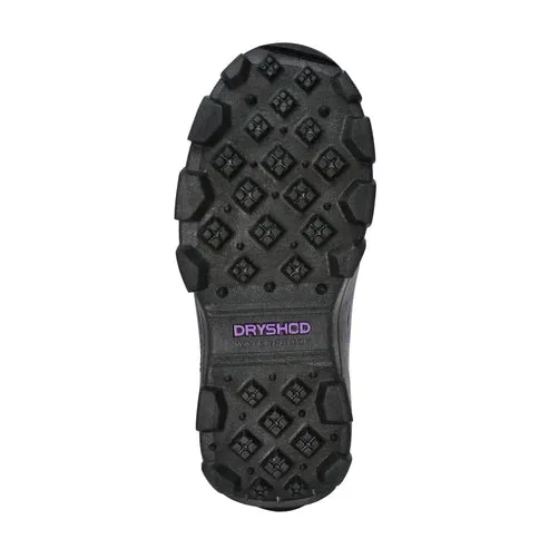Dryshod Women's Arctic Storm Mid Boot - Black/Purple