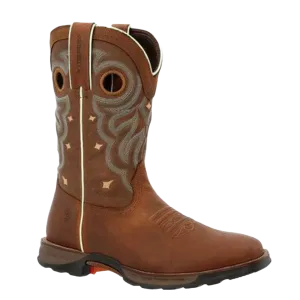 Durango® Ladies 10" Maverick™ Rugged Tan Waterproof Work Boots DRD0417