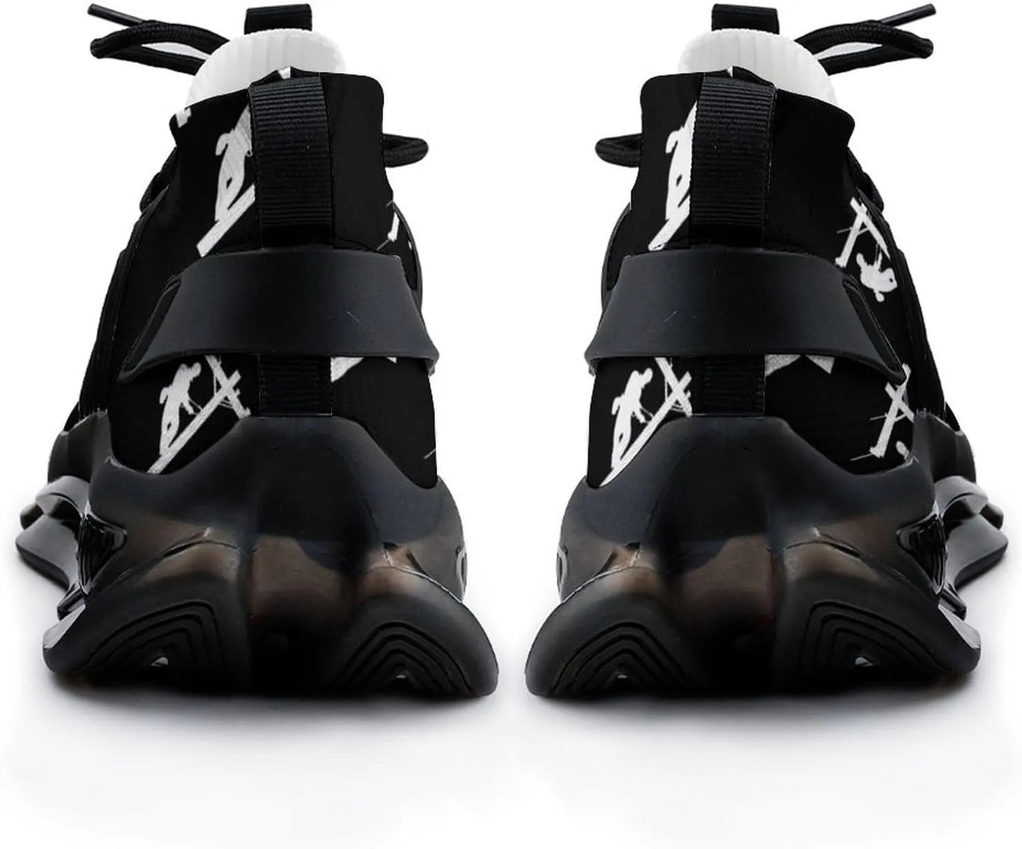Electric Cable Lineman Walking Shoes for Men Lightweight Tennis Fashion Elastic Sports Shoes Cushion Basketball Shoes