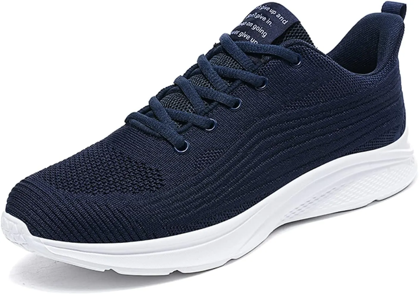 Fashion Sneakers Comfortable Men Sports Shoes Fashion Summer New Pattern Simple Solid Mesh Breathable Comfortable Lace