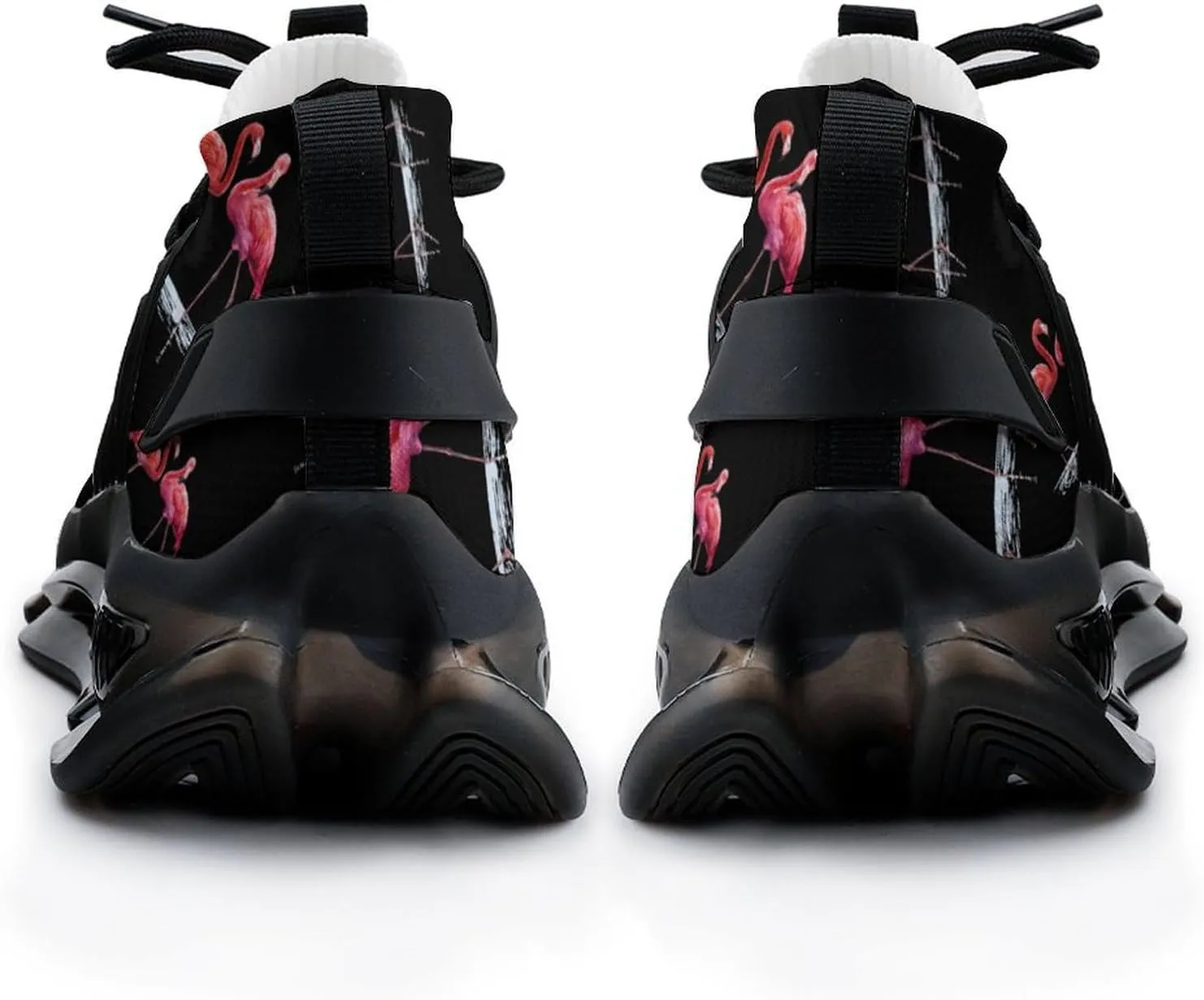 Flamingo Water Walking Shoes for Men Lightweight Tennis Fashion Elastic Sports Shoes Cushion Basketball Shoes