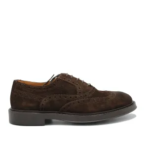 FULL BROGUE 080 BROWN SUEDE
