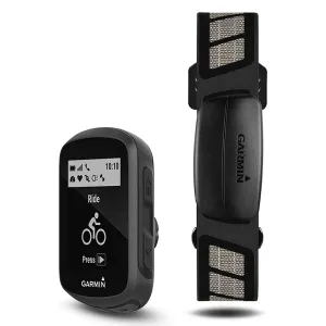 Garmin Edge 130 Plus Bundle GPS with Sensors and HR Monitor Download Structure Workouts ClimbPro Cycling Bike Computer - 010-02385-10
