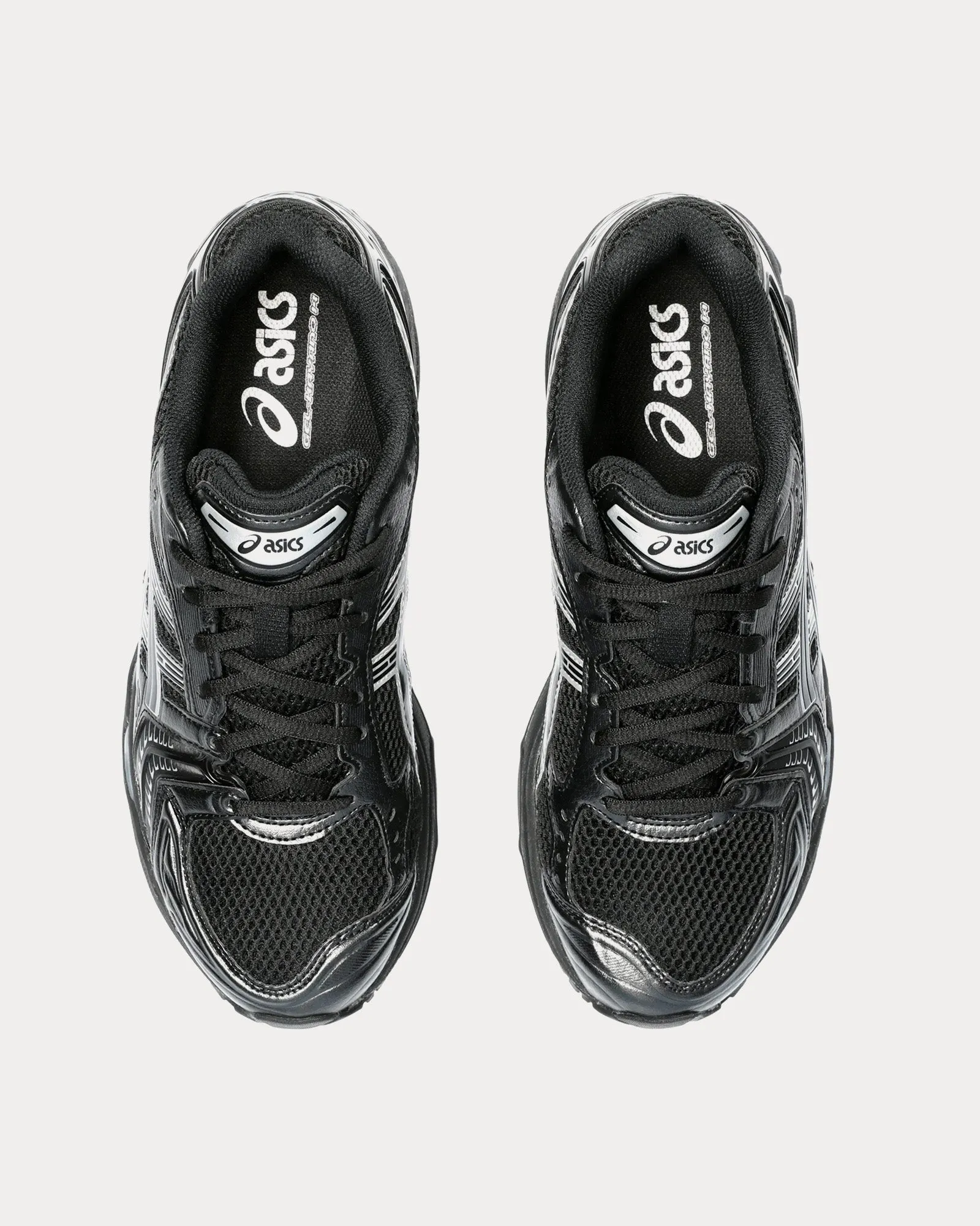 Gel-Kayano 14 Black / Black / Pure Silver Low Top Sneakers