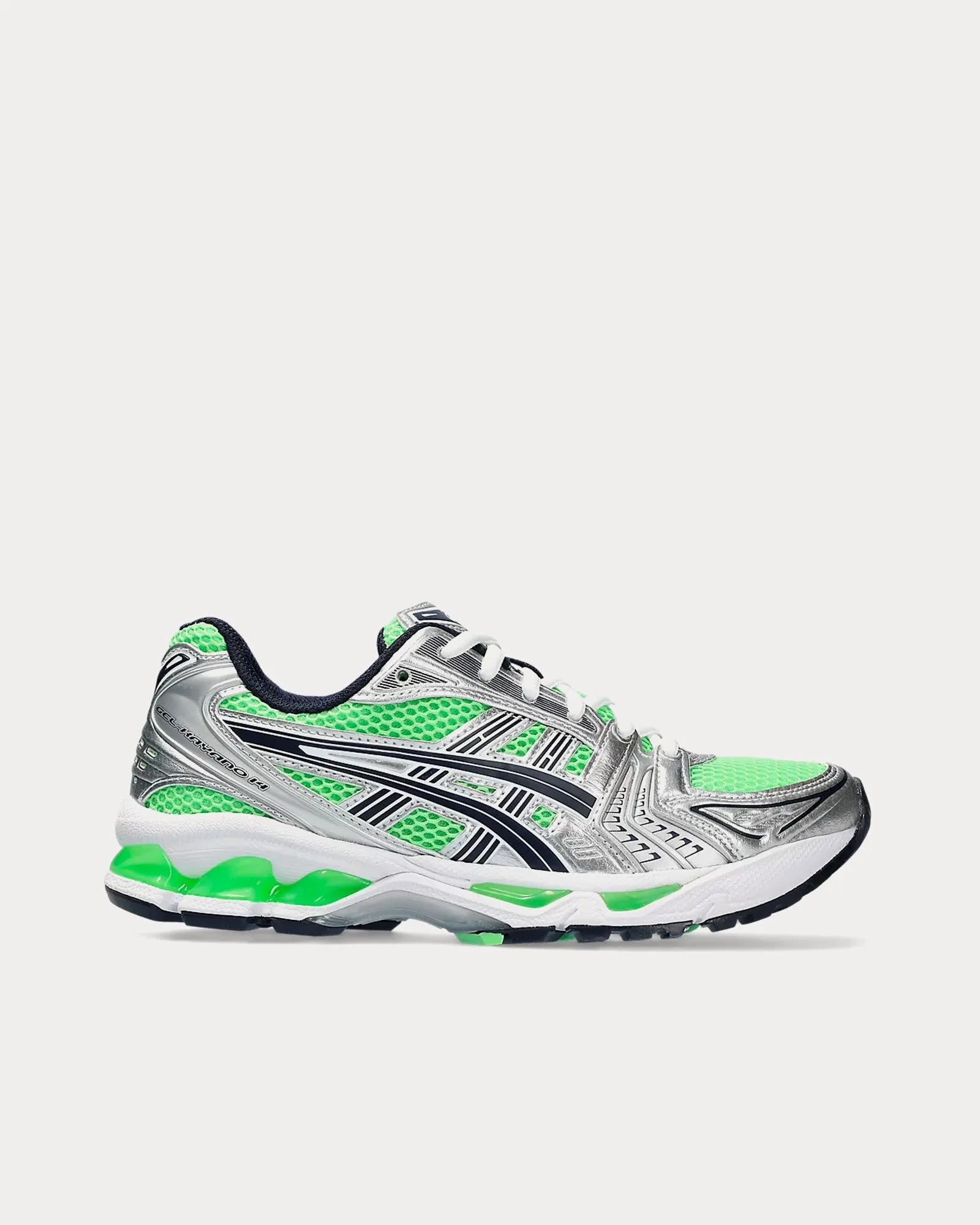 Gel-Kayano 14 Bright Lime / Midnight Low Top Sneakers