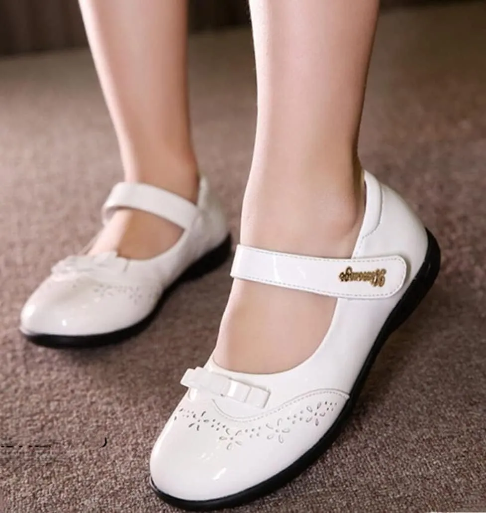 Girl's Classic Mary Jane Flat School Uniform Oxford Party Princess Dress Shoes for Toddler/Little Kid