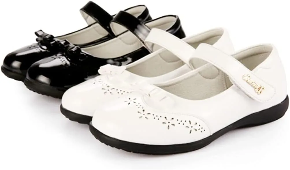 Girl's Classic Mary Jane Flat School Uniform Oxford Party Princess Dress Shoes for Toddler/Little Kid