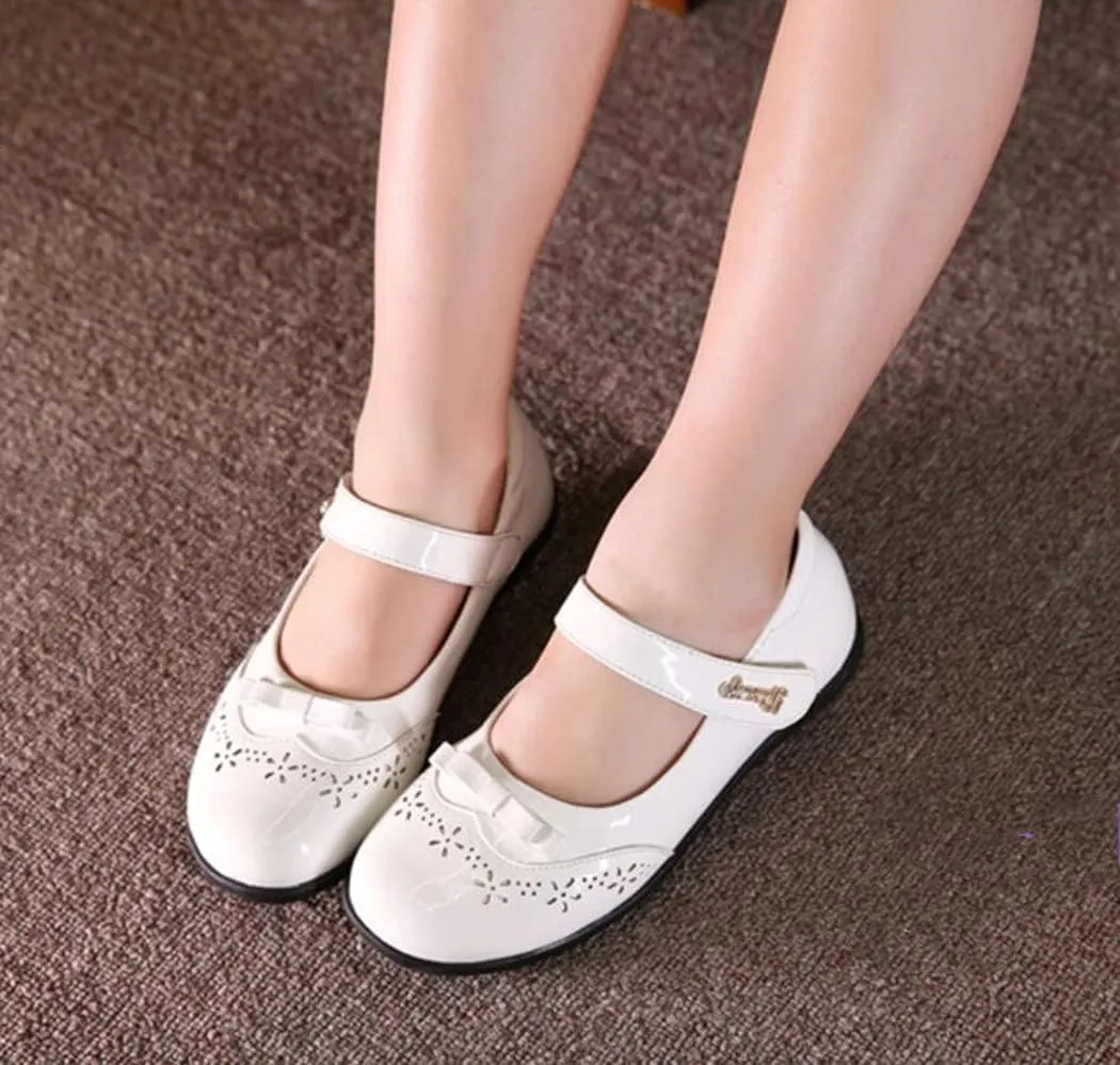 Girl's Classic Mary Jane Flat School Uniform Oxford Party Princess Dress Shoes for Toddler/Little Kid
