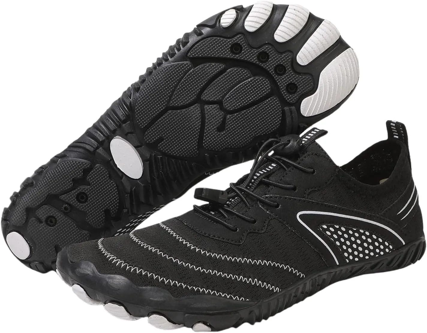 Hiking Barefoot Shoes Women Wide Toe Box Grounded Footwear for Women Healthy & Non-Slip Barefoot Shoes Breathable Zero Drop Shoe Comfortable Casual Sneakers Walking, Running, Pool Swim Shoe Quick Dry