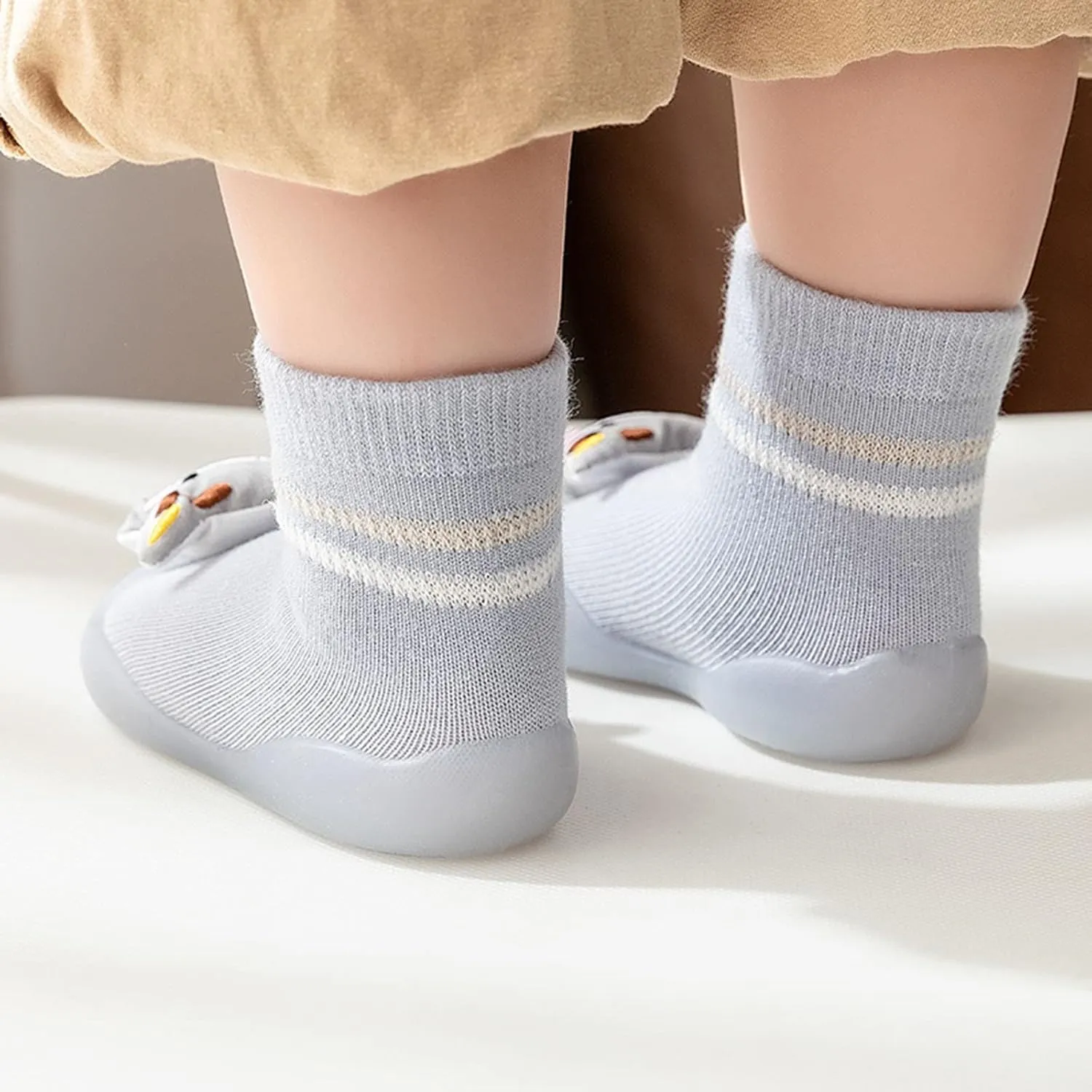Infant Toddler Shoes Cute Animal Cartoon Socks Shoes Toddler Floor Shoes Sprinkles Women Shoes (Blue, 2-2.5Years)