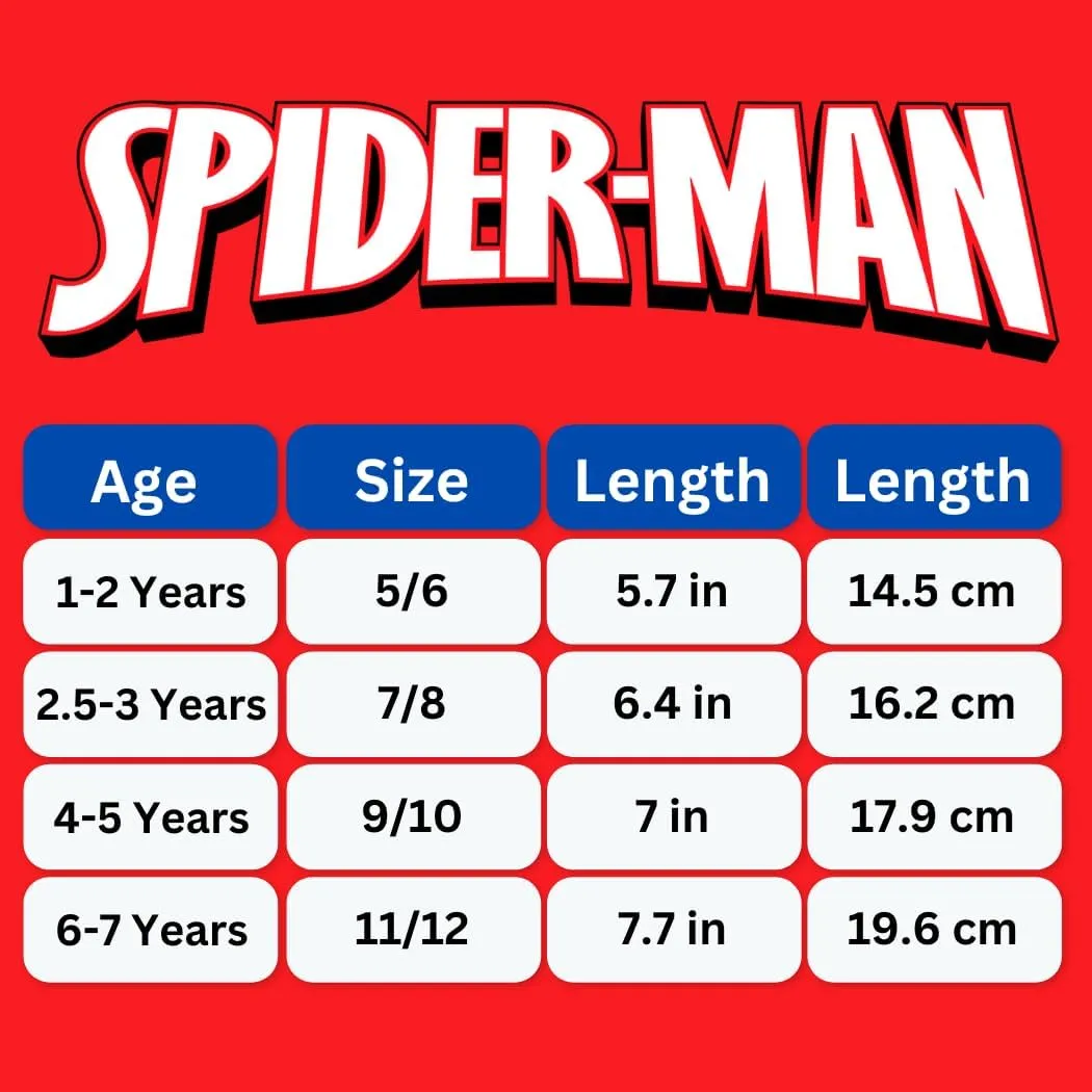 Josmo Boys Slide Open Toe Summer Sandals SlipOn Pool Slides Spiderman, Avengers, Sonic the Hedgehog (sizes: 5-10 toddler / 11-12 little kid)