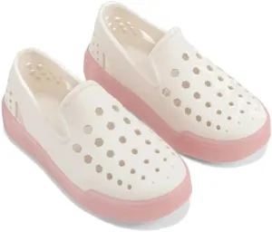 Joybees Kids Skate Sneaker Bone/Pink Jelly - 2 M US Little Kid