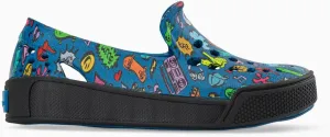 Joybees Kids Skate Sneaker Midnight Teal Skateboard - 4 M US Toddler