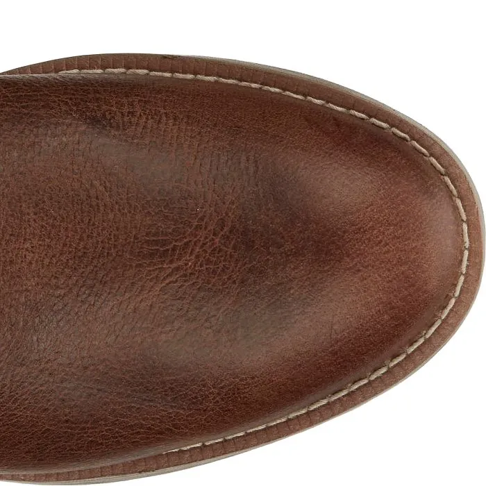 Justin Boots Men's 10" Kilgore Stampede Roper Hickory Brown Western Boots